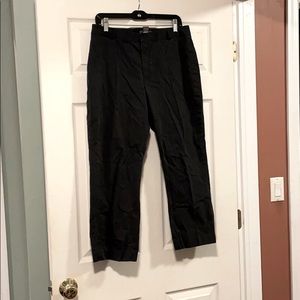 Cropped black pants